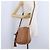 Chloé Borsa a tracolla Chloe Eden in pelle beige e oro autentica ki6840 D'oro - vista 29