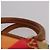 Borsa a mano LOEWE Anagram Americana 28 in vinile Orange Gold Auth 206052V D'oro Arancione - vista 14