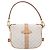 LOUIS VUITTON Monogram Mini Lin Saumur BB Tasche White M12327 LV Auth 203218V Weiß - Ansicht 2