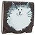 LOUIS VUITTON Catgram Grace Scoddington Notepad Pouch GI1392 LV Auth gh2365SAM Monogramma
