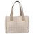 Borsa Tote CHANEL New Travel Line Canvas Beige CC Tono Oro Auth gh2368 - vista 13