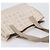 Borsa Tote CHANEL New Travel Line Canvas Beige CC Tono Oro Auth gh2368 - vista 7