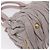 Borsa a mano Miu Miu Matelassé in pelle 2way Grigio Oro Auth 206108V Marrone D'oro - vista 16