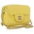 Borsa a tracolla CHANEL Matelasse con catena in pelle d'agnello Giallo Oro CC Auth ka6413M D'oro