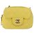 Borsa a tracolla CHANEL Matelasse con catena in pelle d'agnello Giallo Oro CC Auth ka6413M D'oro - vista 13