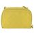 Borsa a tracolla CHANEL Matelasse con catena in pelle d'agnello Giallo Oro CC Auth ka6413M D'oro - vista 2