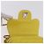 Borsa a tracolla CHANEL Matelasse con catena in pelle d'agnello Giallo Oro CC Auth ka6413M D'oro - vista 23
