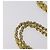 Borsa a tracolla CHANEL Matelasse con catena in pelle d'agnello Giallo Oro CC Auth ka6413M D'oro - vista 8