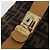 Bolsa de Mão Vanity FENDI Zucca Canvas Preta Castanha Auth 206127V Marrom Preto - vista 19