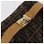 Bolsa de Mão Vanity FENDI Zucca Canvas Preta Castanha Auth 206127V Marrom Preto - vista 9
