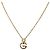 Collier GIVENCHY Metal Gold Tone Auth ka6382