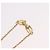 Collier GIVENCHY Metal Gold Tone Auth ka6382 - vue 15