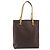 Céline Bolso de mano CELINE Macadam Canvas PVC Leather Brown Gold Auth ep16155 Castaño Dorado - vista 13