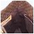 Céline Bolso de mano CELINE Macadam Canvas PVC Leather Brown Gold Auth ep16155 Castaño Dorado - vista 23