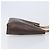 Céline Bolso de mano CELINE Macadam Canvas PVC Leather Brown Gold Auth ep16155 Castaño Dorado - vista 3