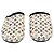 LOUIS VUITTON Monogram Craggy LV Palace Line Mules pumps White LV Auth 204940M Bianco Monogramma - vista 2