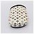 LOUIS VUITTON Monogram Craggy LV Palace Line Mules pumps White LV Auth 204940M Bianco Monogramma - vista 6