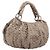 Miu Miu Handtasche Leder Braun Silber Auth bs37122A