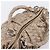 Miu Miu Handtasche Leder Braun Silber Auth bs37122A - Ansicht 6