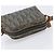 Borsa a tracolla Christian Dior Trotter Canvas PVC Verde Oro Auth 204234 D'oro - vista 7
