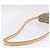 Borsa a tracolla GUCCI GG Supreme PVC Beige Gold 201447 Auth ep16201 D'oro - vista 7