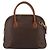 Céline CELINE Macadam Canvas Handtasche PVC Leather 2way Brown Gold Auth ep15962 Braun Golden - Ansicht 2