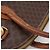 Céline CELINE Macadam Canvas Handtasche PVC Leather 2way Brown Gold Auth ep15962 Braun Golden - Ansicht 8