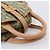 Borsa Double Saddle Christian Dior Trotter Canvas Khaki Gold Tone Auth mr2931 Cachi - vista 7