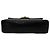 Chanel Classic Flap Handtasche aus schwarzem Leder - Ansicht 6