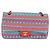 Borsa a catena CHANEL Matelasse 25 Tweed Rosa Blu Chiaro CC Auth yk20942SM - vista 13