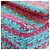 Borsa a catena CHANEL Matelasse 25 Tweed Rosa Blu Chiaro CC Auth yk20942SM - vista 15