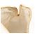 Bolsa CHANEL Wild Stitch em couro branco com detalhes dourados CC Auth mr2972 - vista 25