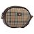 Borsa a tracolla Burberrys Nova Check Canvas Beige Tono Oro Auth bs37157
