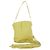 Borsa a tracolla BOTTEGA VENETA in pelle gialla autentica 204821M