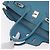 Hermès Borsa a mano HERMES Birkin 35 in pelle Taurillon Blu Turchese Argento Auth LN221SM - vista 28