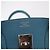Hermès Borsa a mano HERMES Birkin 35 in pelle Taurillon Blu Turchese Argento Auth LN221SM - vista 31