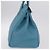 Hermès Borsa a mano HERMES Birkin 35 in pelle Taurillon Blu Turchese Argento Auth LN221SM - vista 5