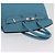 Hermès Borsa a mano HERMES Birkin 35 in pelle Taurillon Blu Turchese Argento Auth LN221SM - vista 7