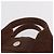 Hermès HERMES Her Line Tote PM Tote Bag Canvas Brown Silver Auth bs37214 Braun Silber - Ansicht 8