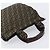 Borsa a mano FENDI Zucca Canvas Nero Marrone Auth ep16123 - vista 6