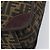 Borsa a mano FENDI Zucca Canvas Nero Marrone Auth ep16123 - vista 9