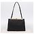 Céline CELINE Soft Clasp Medium Shoulder Bag Leather Black Gold Tone Auth mr3051SM Schwarz - Ansicht 12