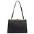 Céline CELINE Soft Clasp Medium Shoulder Bag Leather Black Gold Tone Auth mr3051SM Schwarz - Ansicht 13