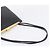 Céline CELINE Soft Clasp Medium Shoulder Bag Leather Black Gold Tone Auth mr3051SM Schwarz - Ansicht 7
