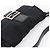 Borsa a spalla FENDI Mamma Baguette in jersey di cotone nero e argento 26424 Auth ep16064A - vista 6
