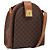 Céline CELINE Macadam Schultertasche PVC Braun Goldfarben Auth gh2400