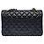 Borsa CHANEL Timeless/Classique in Pelle Blu Navy - 103954 - vista 4