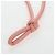 Bolso de hombro BOTTEGA VENETA Cuero Rosa Plata Auth 204816M - vista 8