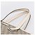 Borsa Tote GUCCI GG Supreme PVC Beige Silver 211137 Auth BA16169 Argento - vista 14