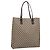 Borsa Tote GUCCI GG Supreme PVC Beige Silver 91250 Auth gh2381 Argento